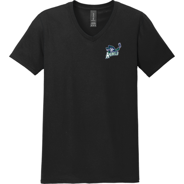 Kensington Valley Rebels Softstyle V-Neck T-Shirt