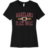 Maryland Black Bears Women's Relaxed Jersey Short Sleeve Tee