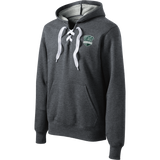 Biggby Barbarians Lace Up Pullover Hooded Sweatshirt